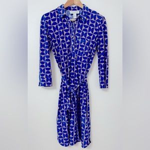 Retro-inspired print Donna Morgan dress